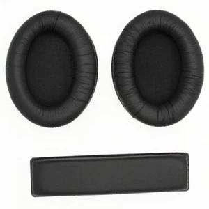 Earpad/Headband Black for Sennheiser HD201 HD201S HD180 Headphones Ear Cover - Picture 1 of 19