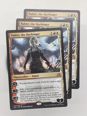 MTG Nahiri, the Harbinger X3 (247/356) Shadows over Innistrad NM - Image 1 of 4