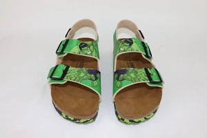 Nuevas Sandalias Birkenstock x Marvel Hulk Edición Limitada Verde Reino Unido 7 Eur 41 - Imagen 1 de 14