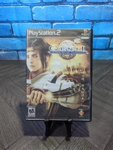 Genji Dawn of the Samurai (PlayStation 2 PS2, 2005) Game and Case - Picture 1 of 3