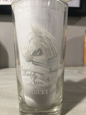 Kentucky Derby Bar Glass Cover