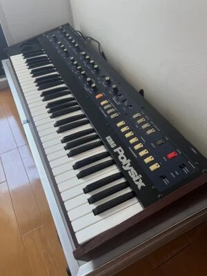 Korg Polysix 61-key Keyboard Programmable Synthesizer Used with Hard Case - Image 1 of 4