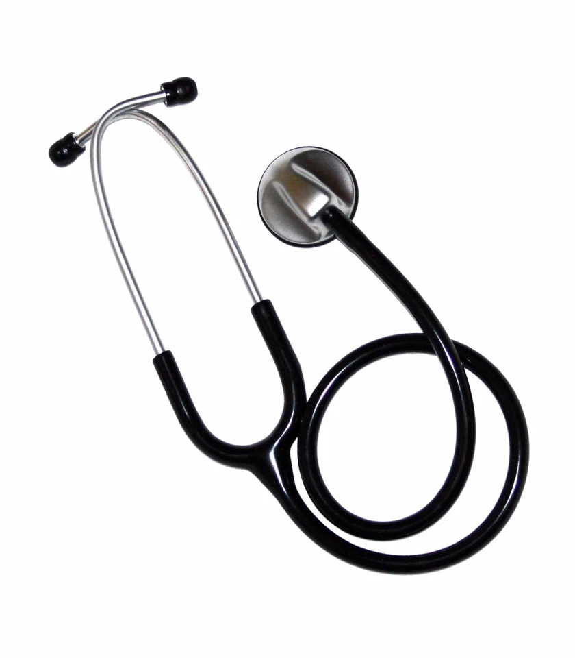 Professional Cardiology Stethoscope Black, Life Limited Warranty - Image 1 of 1