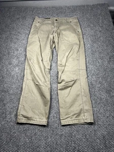 KUHL Pants Mens 34x34 Khaki Crag Series Stretch Twill Outdoor Hiking Utility - Picture 1 of 7