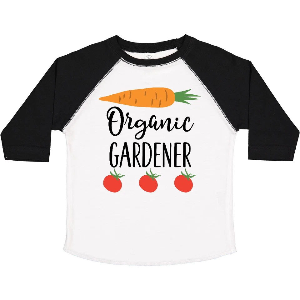 Camiseta infantil jardinagem orgânica inktastic jardineiro hortaliça agricultura - Imagem 1 de 1