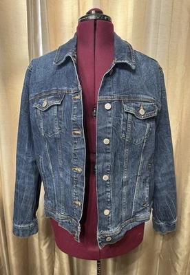 Chaqueta vaquera Old Navy para mujer talla XL - usada, azul clásico Foto 1 de 4