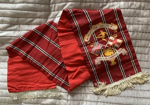 Vintage 1968 Manchester Utd European Champions Rare Football Scarf MUFC GB Made - Picture 1 of 6