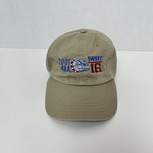 Gear Brand Gonzaga Bulldogs Men's Cap Adjustable Strap Sweet 16 Beige - Picture 1 of 6