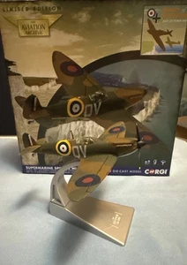 Rare Corgi AA39214 Supermarine Spitfire Mk.1a. N3200 QV. 1:72. Ltd Edition. M/B. - Picture 1 of 24
