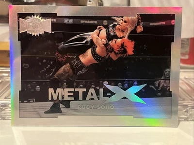 2022 Skybox AEW Metal Universe Metal-X Ruby Soho #MX-46 - Image 1 of 2