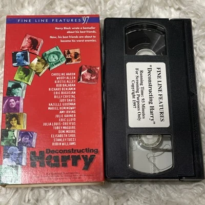 Deconstructing Harry (VHS, 1998) Fyc For Your Consideration Screener - Image 1 of 2