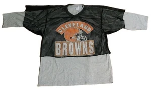 Camiseta de práctica vintage de los Cleveland Browns 2 en 1 talla RARA XL De Colección Años 90 NFL - Imagen 1 de 10