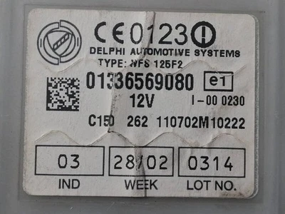 01336569080 modulo elettronico FIAT DUCATO CAJA CERR. TECHO 2002 1359798 - Immagine 1 di 4