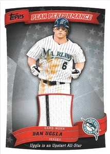 Topps Peak Performance Relics Series 1 2010 #PPR-DU Dan Uggla - Imagen 1 de 1