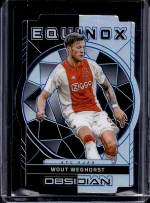 2024-25 Obsidian Wout Weghorst Equinox Electric Etch Blue #02/25 - Image 1 of 2