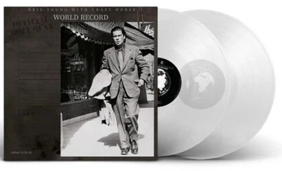 *NEW SEALED-Neil Young & Crazy Horse - World Record, Clear Vinyl - Image 1 of 4