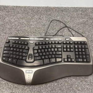 Microsoft Natural Ergonomic Keyboard 4000 v1.0, Model KU-0462, Tested. Working! - Picture 1 of 10