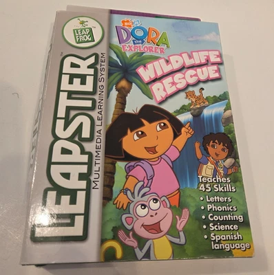 Leap Frog LEAPSTER Dora the Explorer Wildlife Rescue NEW - Image 1 of 2