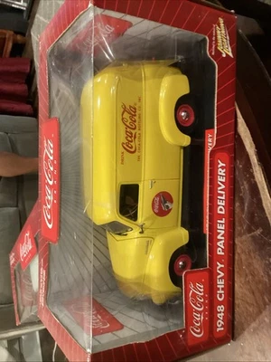 Johnny Lighting Coca-Cola Brand 1948 Chevy Panel Delivery 1:18 Scale Diecast - Image 1 of 4