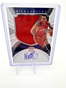 2021-22 Panini Crown Royale Silhouettes /99 Matt Barnes #SL-MBN LA Clippers Auto - Picture 1 of 2