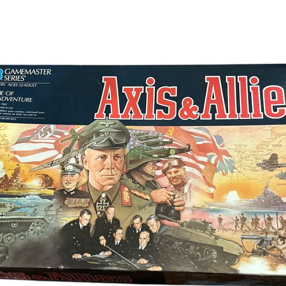 Axis & Allies Gamemaster Series A Game of High Adventure World War II Game MB - Image 1 of 4