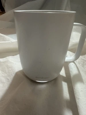Tested Ember Mug Temperature Control Smart Mug Coffee 14 Oz White B4 - Image 1 of 4