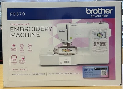 Brother PE570 Computerized Embroidery Machine NEW SEALED - Image 1 of 4
