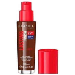 Rimmel Foundation Lasting Finish 25 Hour 30ml - 700 Ebony - Picture 1 of 4