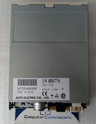 Привод гибких дисков Alps Electric DF354H068F 3,5 дюйма 1,44 МБ - бежевый ободок - Изображение 1 из 4