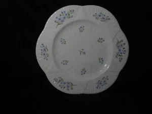 Shelley Blue Rock Dinner Plate Fine Bone China Made in England - Picture 1 of 2