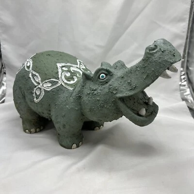 Estanque Hipopótamo Hipótamo Fuente Spitter Difícil de Encontrar Raro Buen Estado Usado Foto 1 de 4