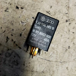 Audi & VW 8-Pin Fuel Pump Black Relay 409 1J0906383B SHO 898003000 40A - Picture 1 of 4