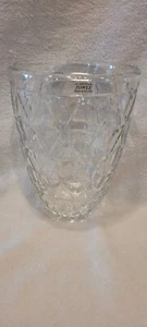 Beautiful Towle 24% Lead Cut Crystal Large 10’Tall Made In Poland Heavy - Picture 1 of 8