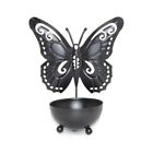 Wrought Iron Iron Candle Stand Butterfly Candlestick Ornaments  Party Gifts