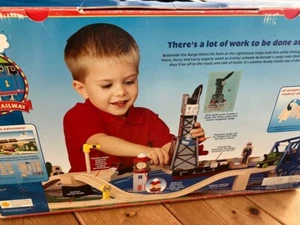 Thomas & seine Freunde Holzeisenbahn unten an den Docks Set verpackt unvollständig JP - Bild 1 von 24