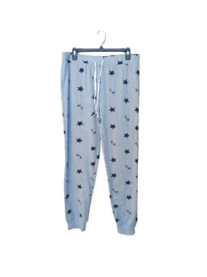 Tommy Hilfiger Gris Pijama Jogger Pantalones TALLA XL Azul Estampado de Estrellas Salón Cómodo  Foto 1 de 4