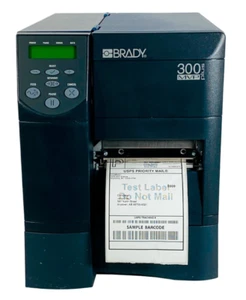 TESTED Brady 300MVP Plus Thermal Transfer Label Printer 300dpi Serial Parallel - Picture 1 of 10