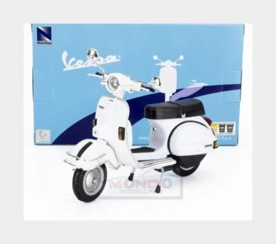 1:12 NEWRAY Piaggio Vespa P200E 1978 White NY42123S-W Model - Image 1 of 2