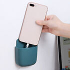 Wall Mounted Storage Box Mobile Phone Charging Holder Remote Control Organize NN