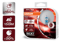 OSRAM Night Breaker® LASER NEXT GENERATION H8 Sockel +150% mehr Sicht DuoBox
