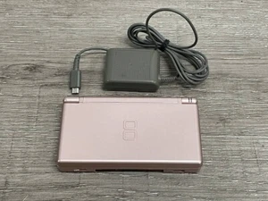 Nintendo DS Lite Metallic Rose Game Console Japanese Model - Picture 1 of 3