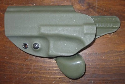 G-CODE GHE Mark VI security holster fits Glock 17 19 22 23 36 OD green left LH - Image 1 of 2