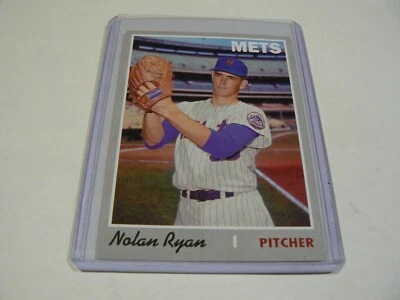 Nolan Ryan 2017 Topps Bunt Promo Reimpresión *JSCARDS* 69 centavos Envío Como Nuevo #712 Foto 1 de 2