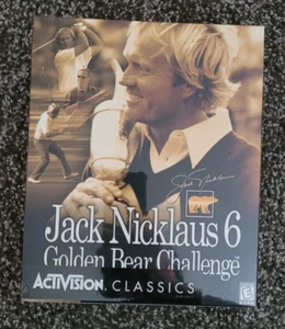 Jack Nicklaus 6 Golden Bear Challenge Activision Big Box PC Game 1999 - Picture 1 of 1