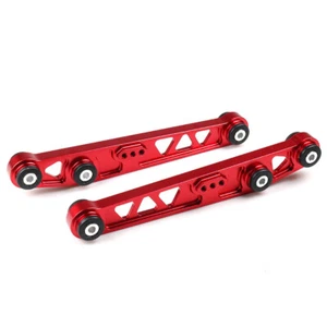 Brazos de control inferiores traseros soporte de aluminio para Honda Civic 88-95 EG rojo - Imagen 1 de 6