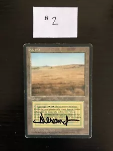 Savannah - Italian FBB Magic the Gathering MTG Reserved List - Signed - 2 of 2 - Picture 1 of 3