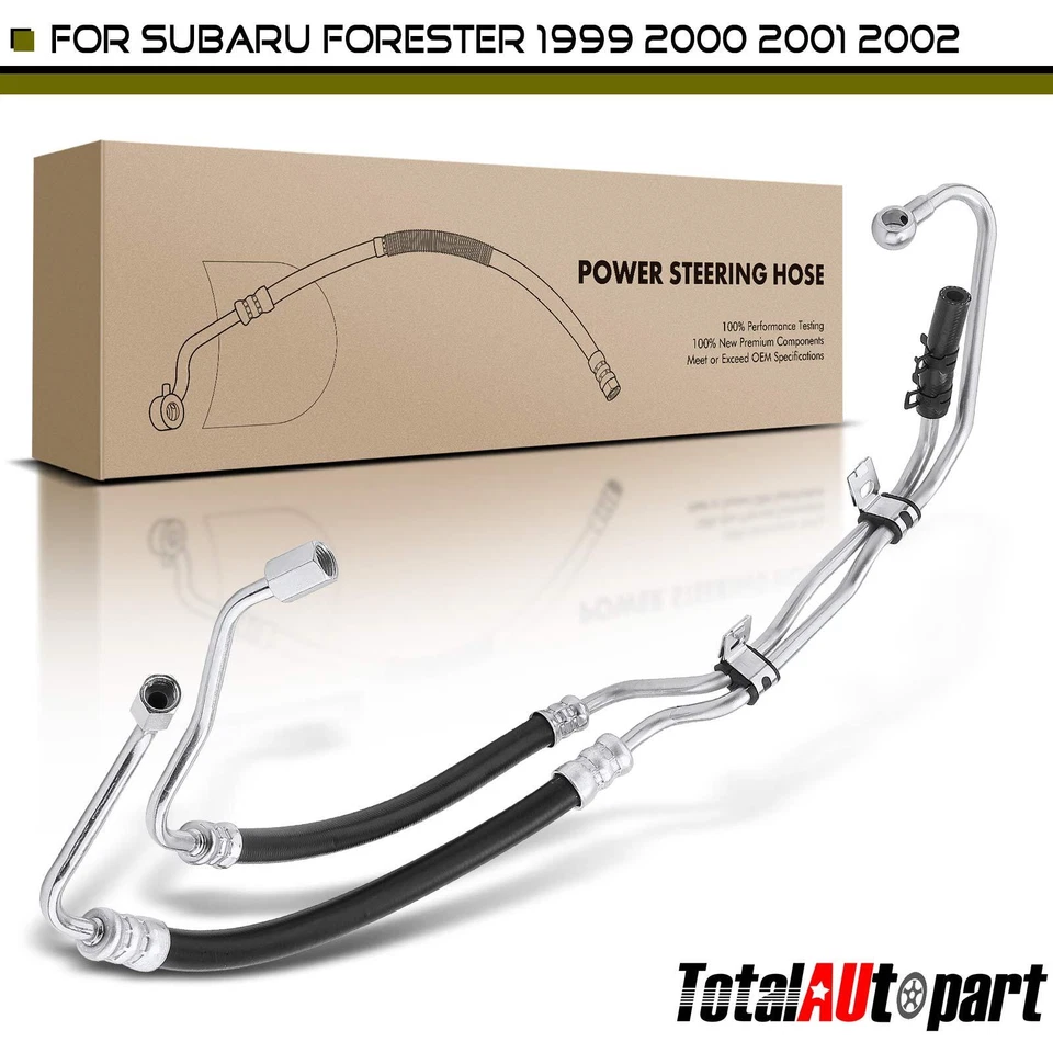 Power Steering Pressure and Return Hose Assembly for Subaru Forester 1999-2002 - Image 1 of 4