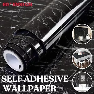 10M Marble Wall Stickers Decor Roll Wallpaper Self Adhesive Contact Paper PVC - Picture 1 of 8