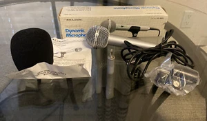 VINTAGE REALISTIC DYNAMIC HIGHBALL 2 MICROPHONE MODEL 33-985F RADIO SHACK W/ BOX - Picture 1 of 8