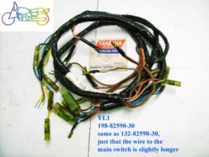 Yamaha YL1 Wireharness NOS YL1 6volt LOOM Main Wire Harness Wiring 198-82590-30 - Foto 1 di 9